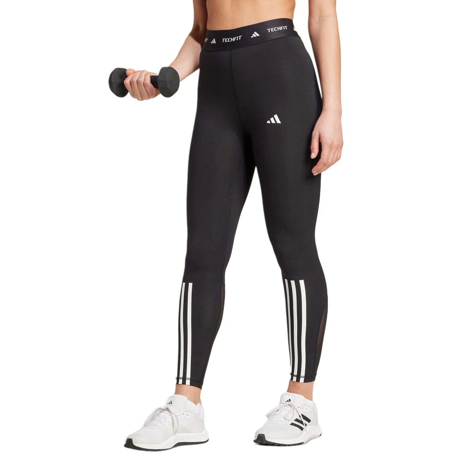 Спортивные леггинсы Techfit 7/8 Adidas, Black — фото 3