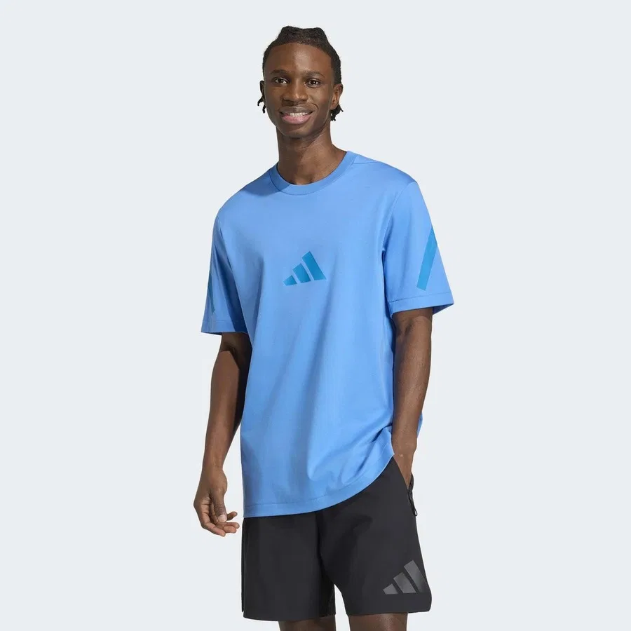 Футболка с длинным рукавом Z.N.E. adidas, Синий