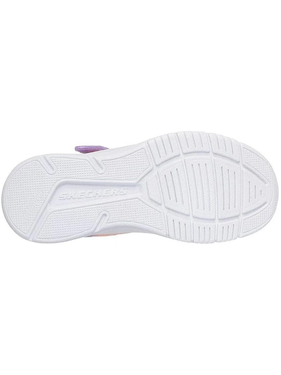 Спортивные кроссовки SKECHERS 'Microspec Advance - Oasis Poi' фиолетового цвета — фото 3