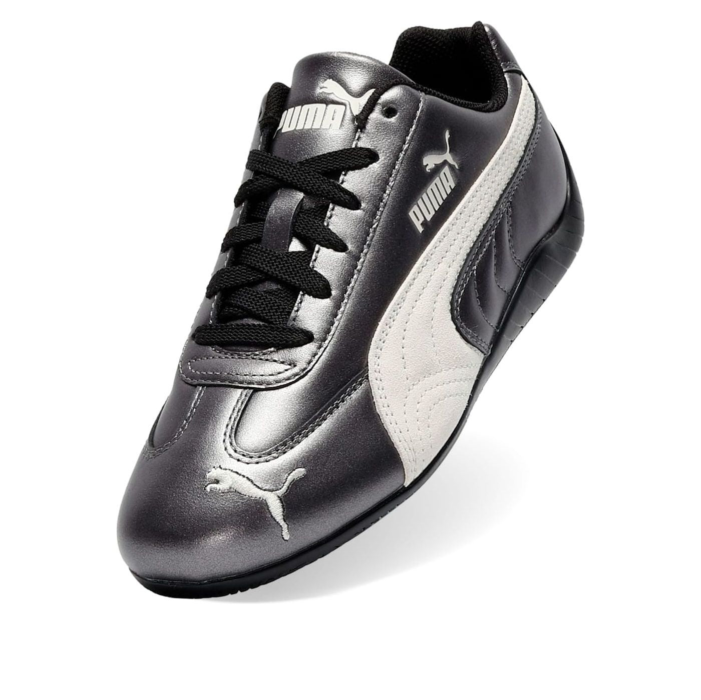Кроссовки (WMNS) PUMA Speedcat 'Metallic Pack - Black White' — фото 3
