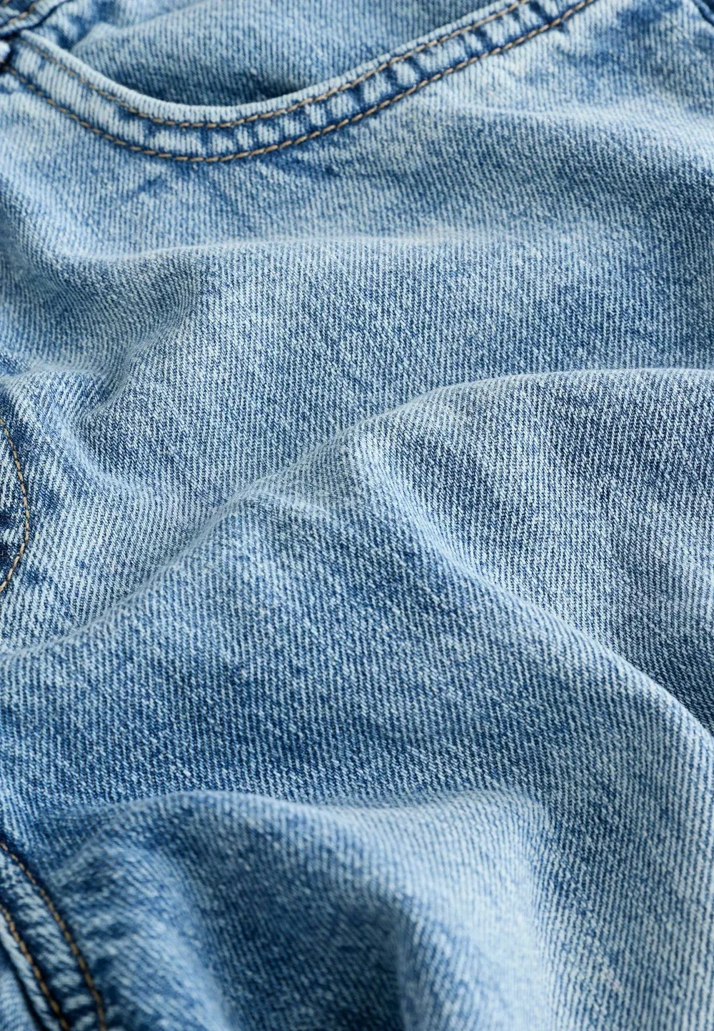 Джинсы с высокой посадкой и широкими штанинами - широкие штанины Next, Light Blue — фото 2
