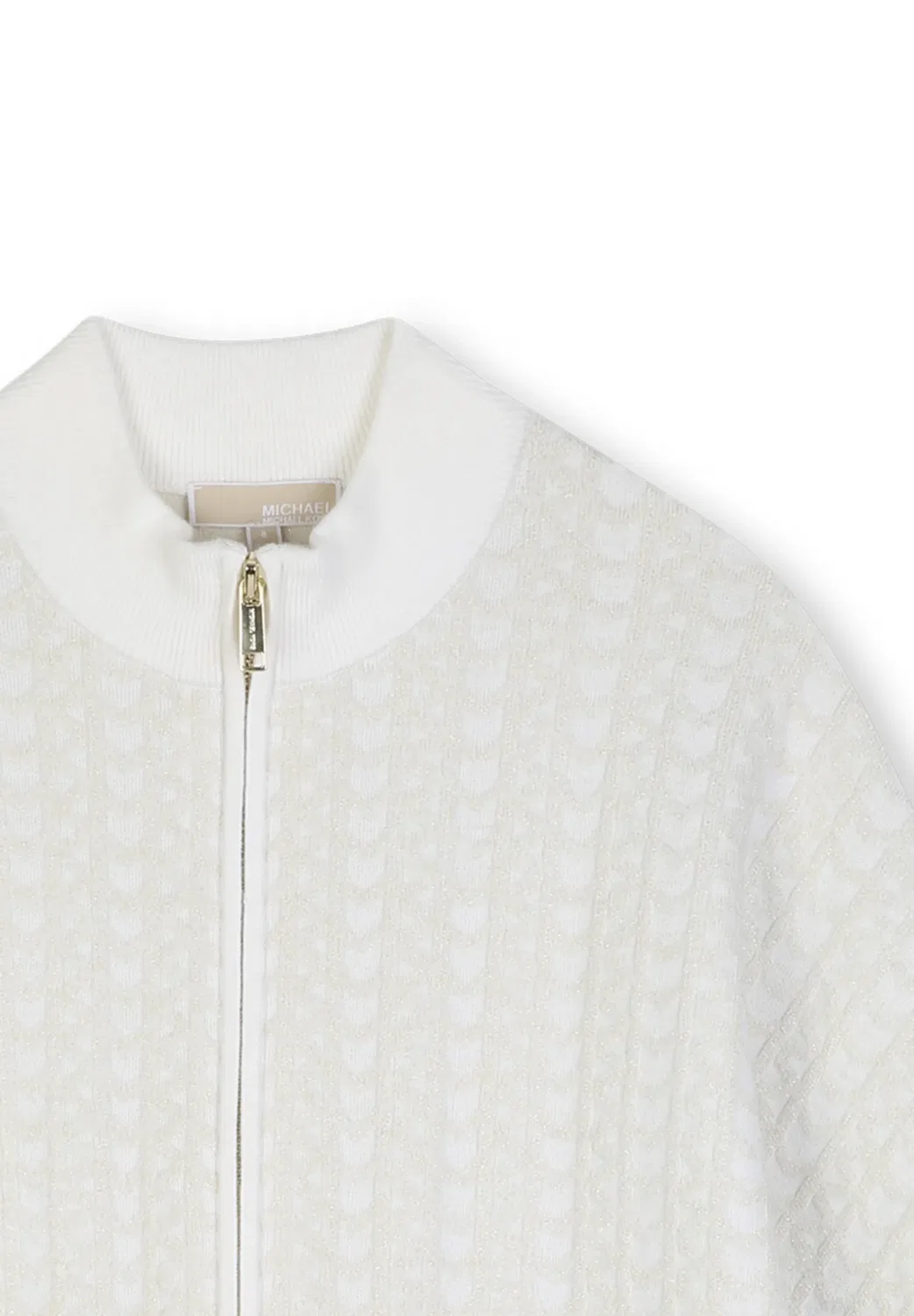 Кейп-Код для детей и подростков - кардиган Michael Kors Kids, Cream — фото 4
