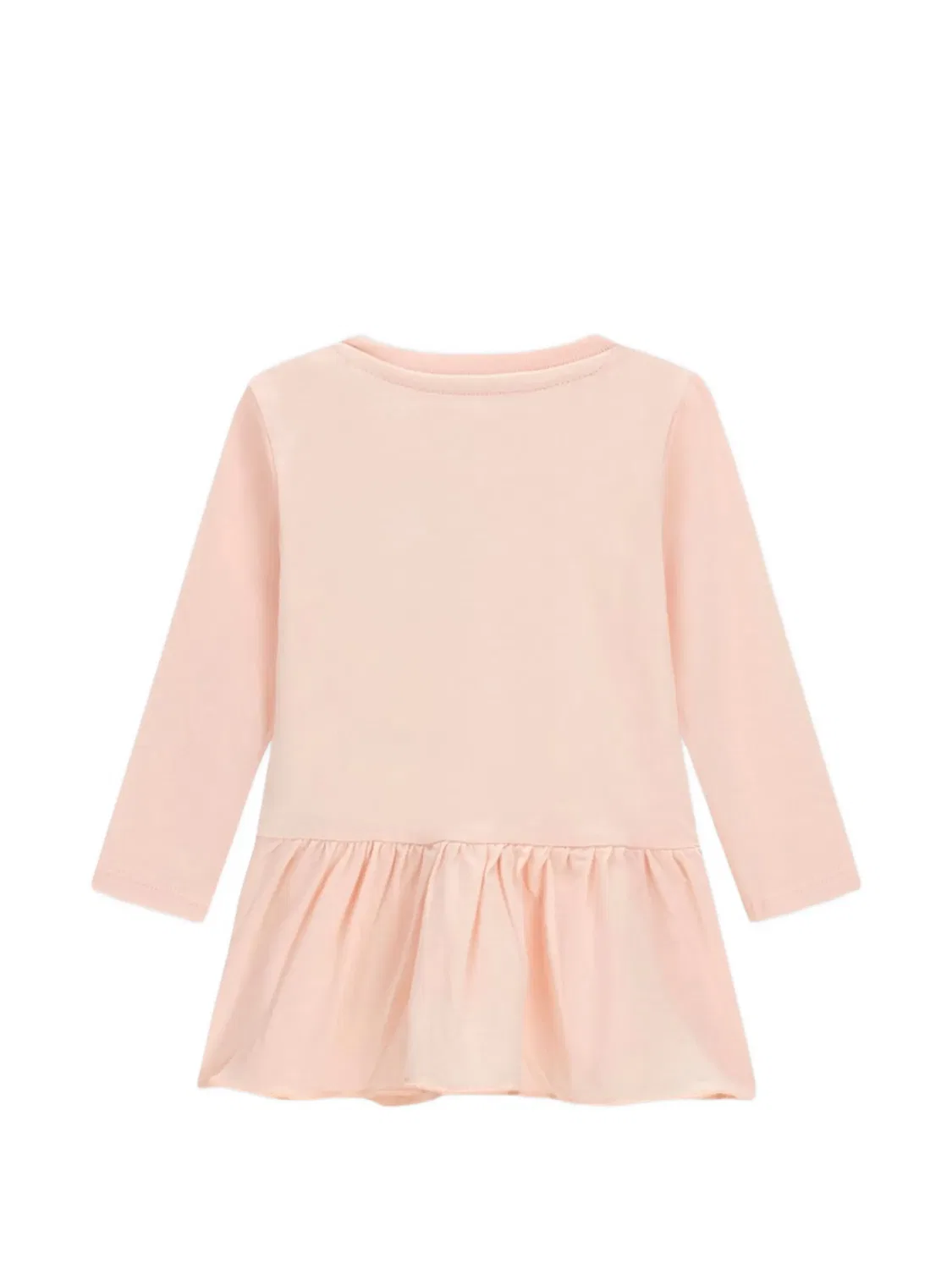Комплект из футболки и брюк с пайетками Guess Kids, розовый — фото 3
