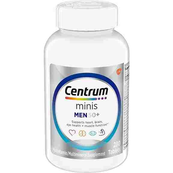 

Мультивитамины Centrum Minis Men 50+ Multivitamins, 280 таблеток