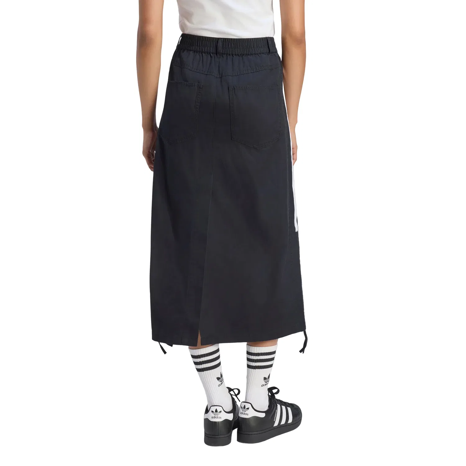 Женская юбка Parachute Skirt Asia SIzing 'Black' adidas, черный — фото 2