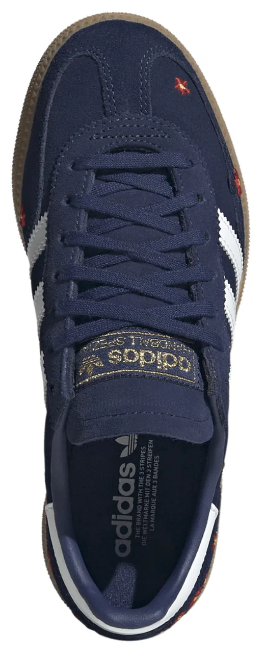 Кроссовки для девочек Handball Spezial Adidas, цвет Dark Blue/Footwear White/Gum — фото 4