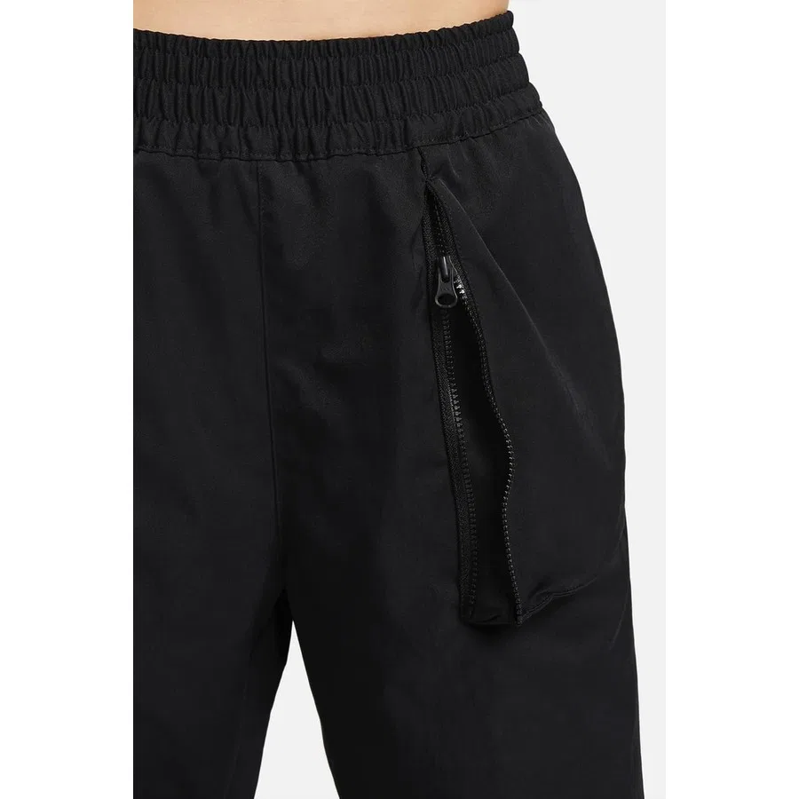 Женские спортивные брюки с высокой талией Dri-FIT Tech Pack Nike, Черный — фото 3