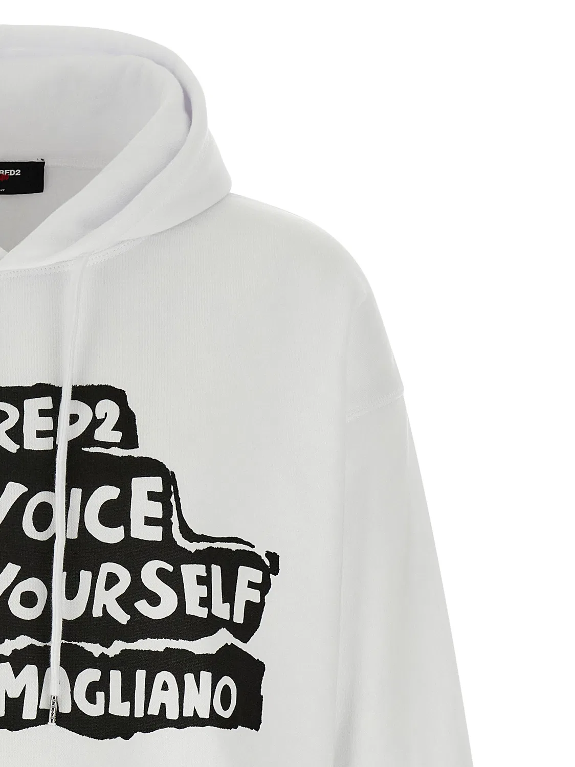 Мужской свитшот с принтом Bicolor Cotton Sweatshirt Dsquared2, Bicolor — фото 3