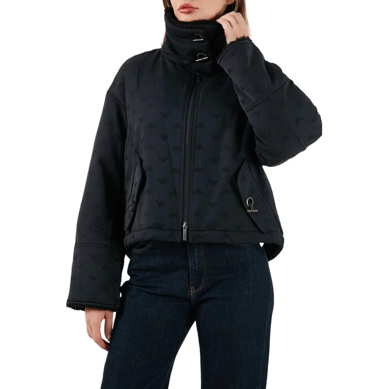 Женская куртка Emporio Armani, Black — фото 3