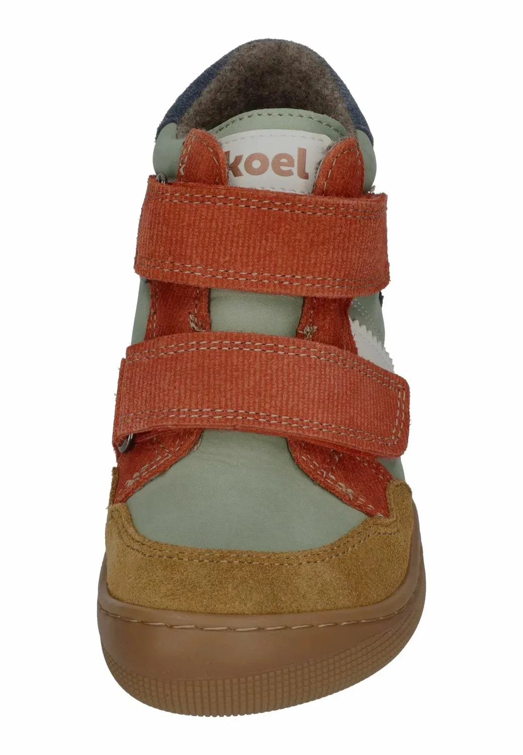 Кроссовки Barefoot kinder übergangsschuhe douro tex унисекс - высокие кроссовки Koel, Olive — фото 3