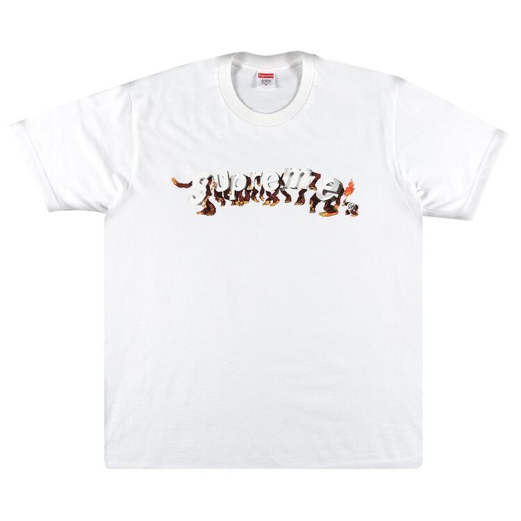 

Футболка Supreme Apes Tee 'White', белый