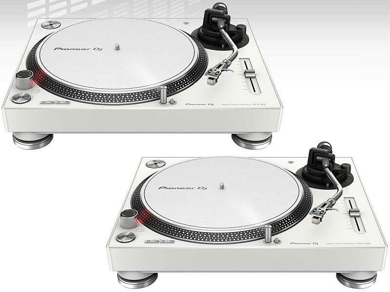 

2x Pioneer PLX-500-W High-Torque Direct Drive Vinyl DJ виниловый проигрыватель PLX-500 (WHITE) 2x Pioneer PLX-500-W High-Torque Direct Drive Vinyl DJ turntable PLX-500 (WHITE)