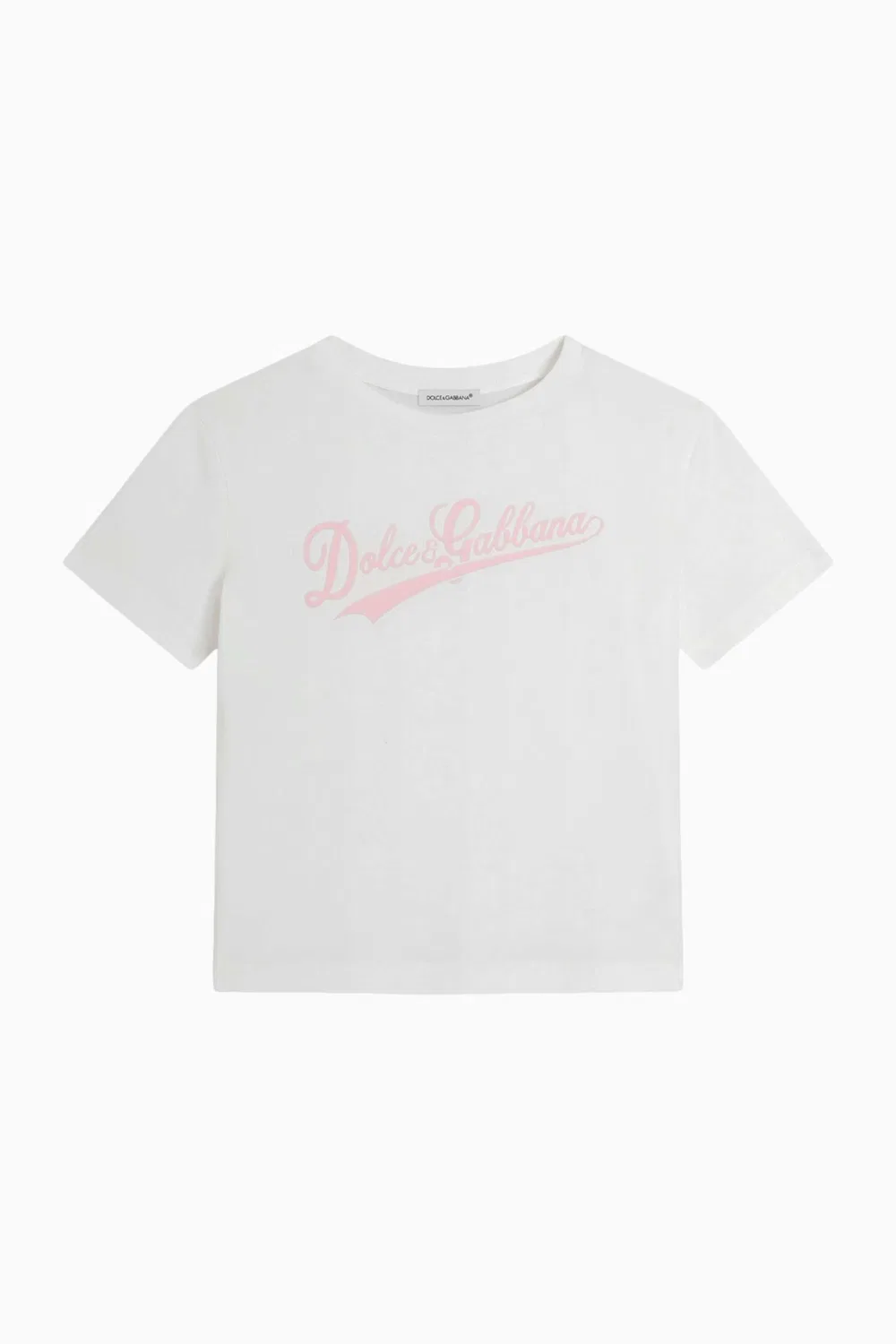 Футболка с принтом логотипа Dolce & Gabbana, белый