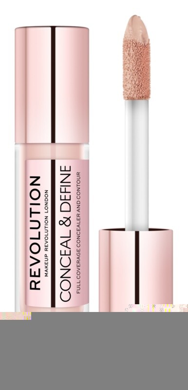 

Жидкий корректор Makeup Revolution Conceal & Define, оттенок C0,5 4 г