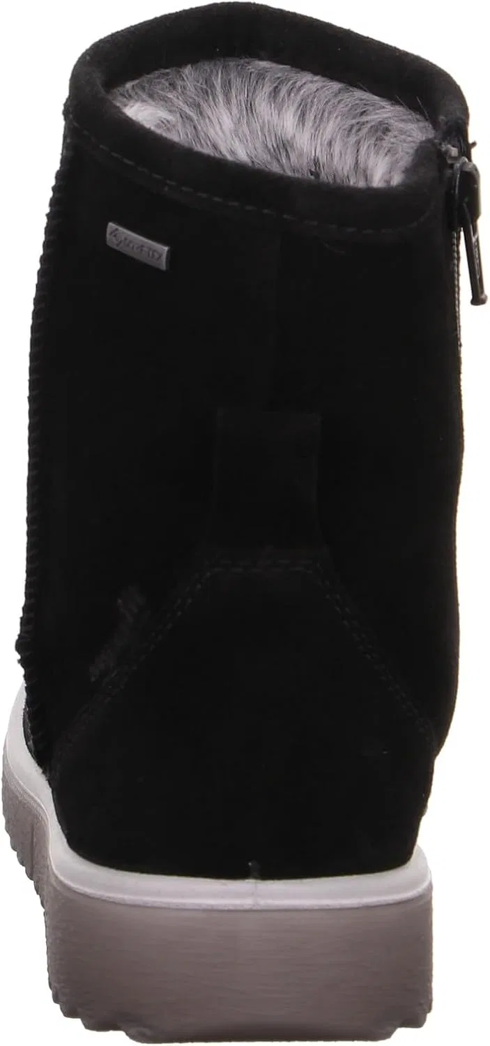 Детские зимние ботинки для девочек Lora Snow Superfit, Black — фото 3