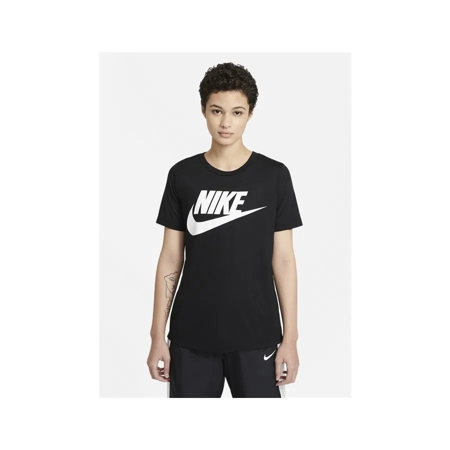 Футболка женская с принтом Sportswear Essential Nike, Черный