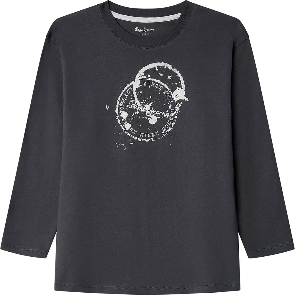 Футболка с длинным рукавом Landree Pepe Jeans, серый