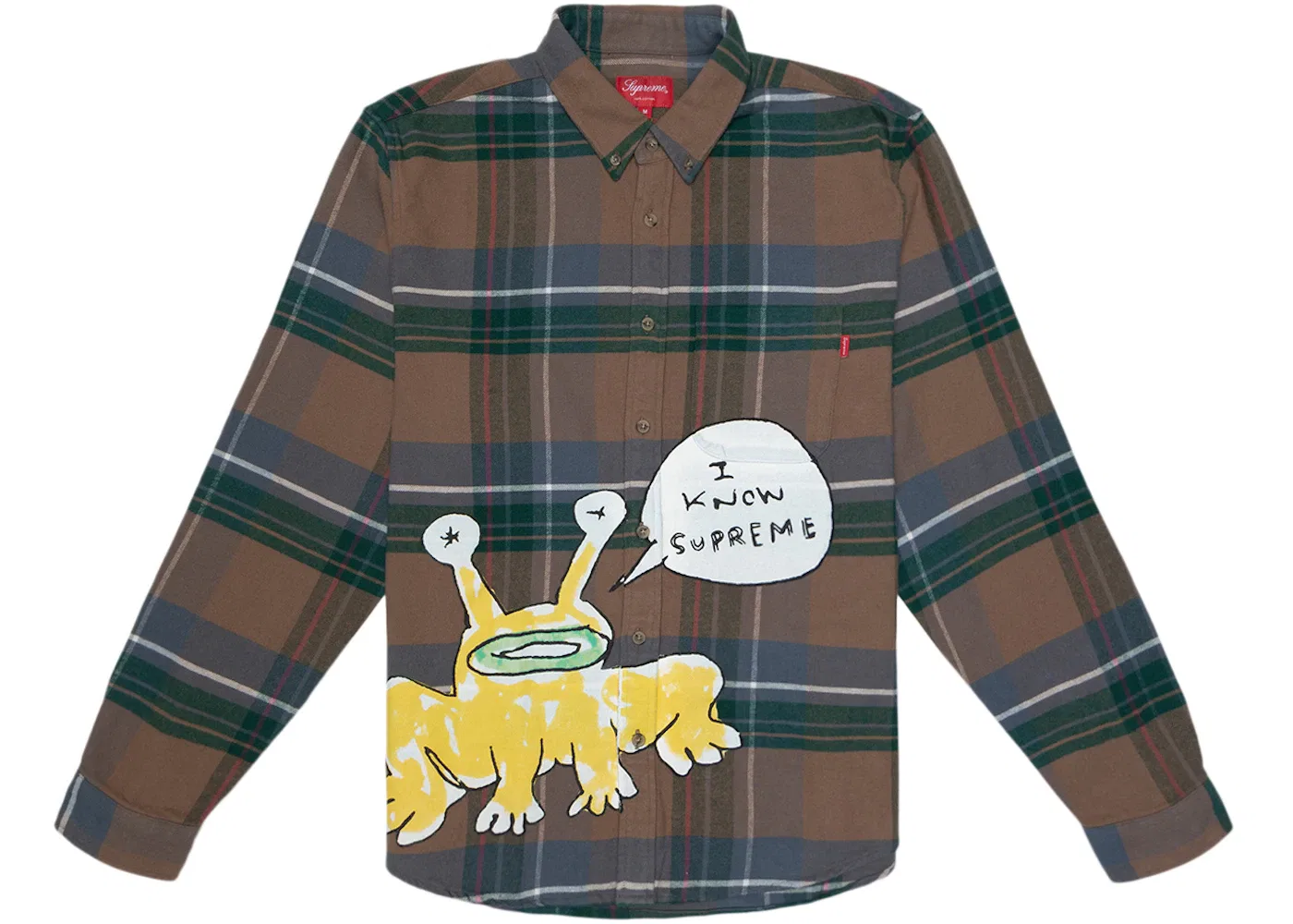 Мужская рубашка в клетку Daniel Johnston Supreme, Tan