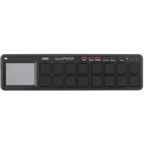 

Korg nanoPAD2 Slimline USB MIDI Controller (Black) NANOPAD2BK