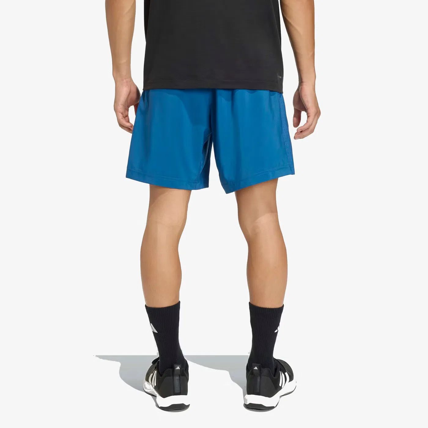 Шорты тренировочные с тканым дизайном Workout Essentials Base Adidas, петроль — фото 3