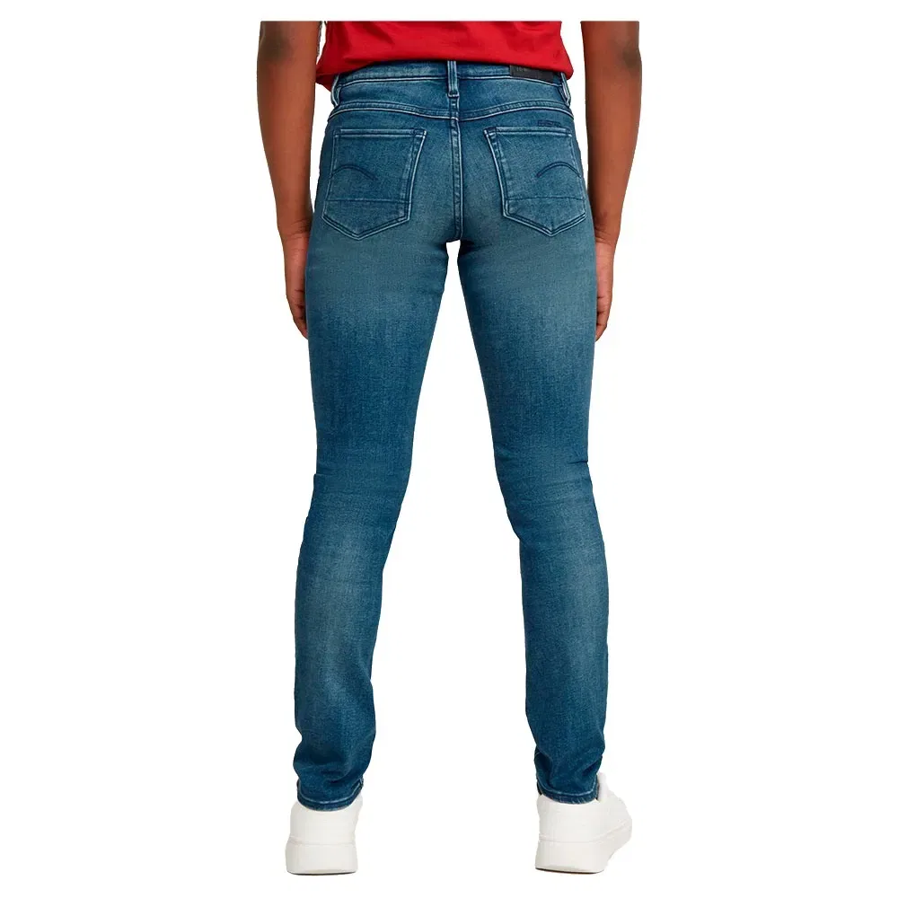 Джинсы 3301 Skinny Fit G-Star, синий — фото 2