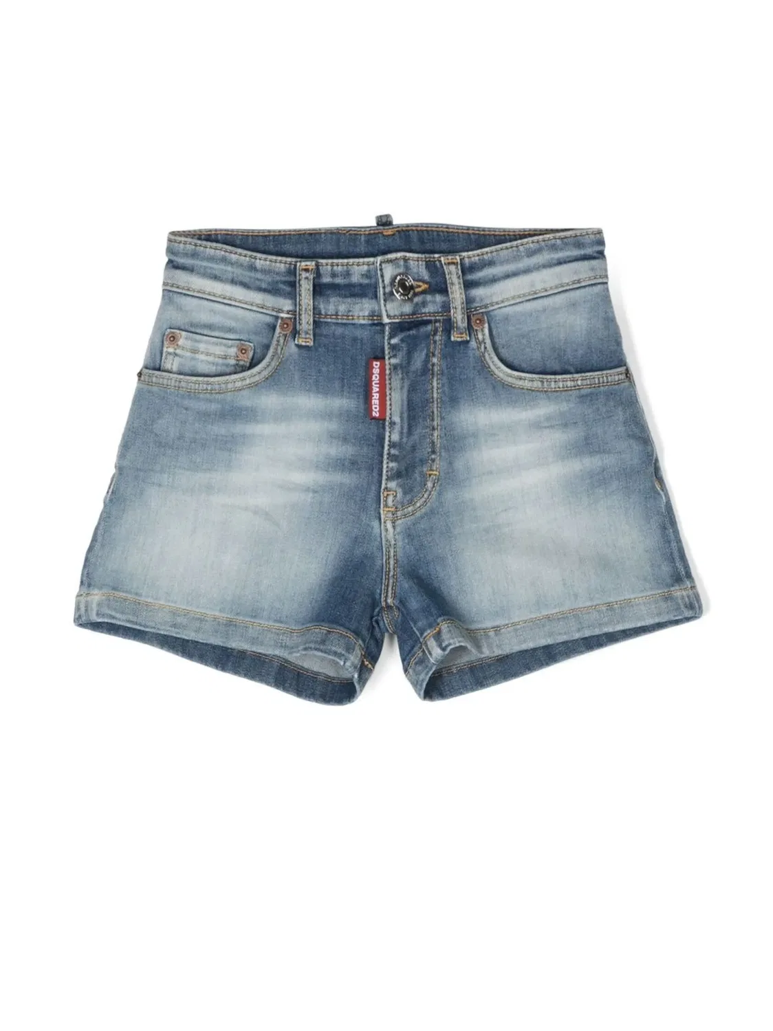 Детские джинсовые шорты DSQUARED2, синий