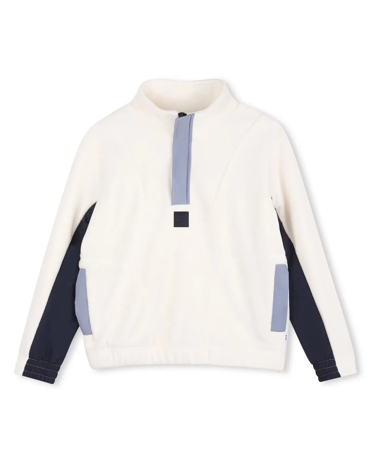 Детская худи для мальчиков из флиса BOSS Kidswear, Crudo