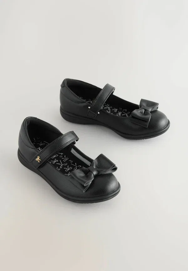 Туфли с бантом Mary Jane School Shoes Next Black matt, черный — фото 2
