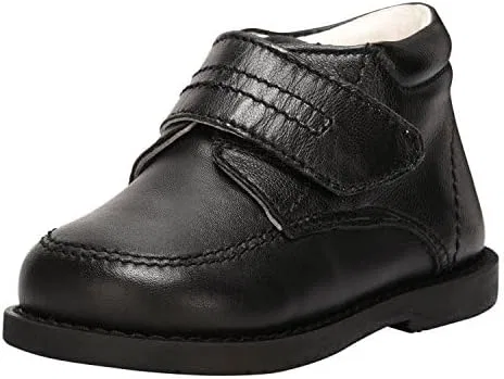 Детские оксфорды из натуральной кожи LIBERTYZENO, Black — фото 2