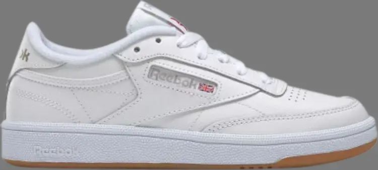 

Кроссовки wmns club c 85 'white light grey' Reebok, белый