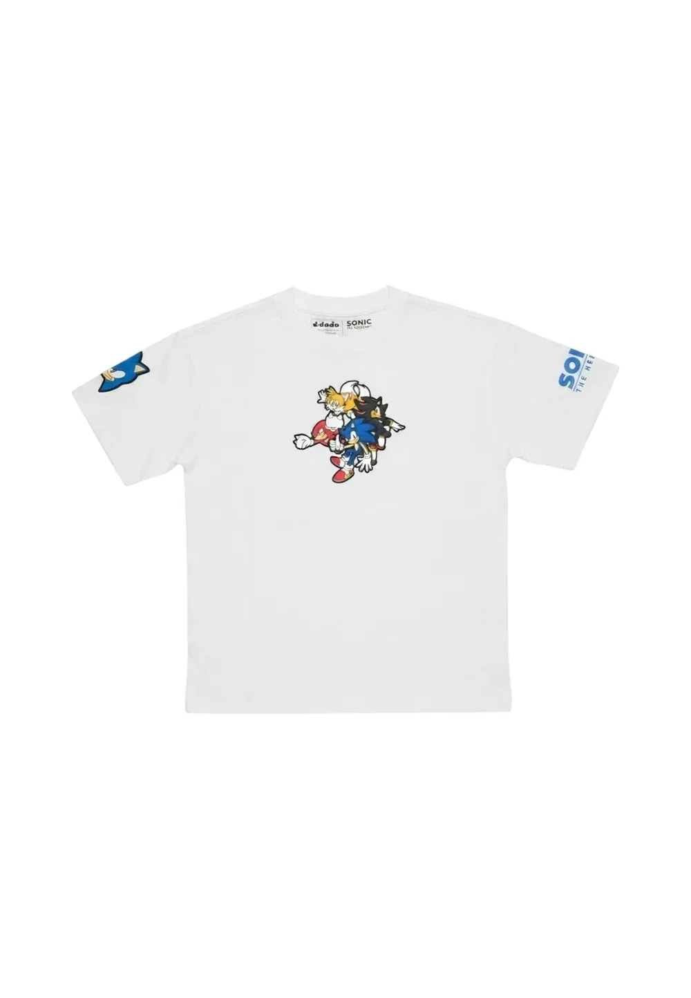 Футболка m/c ts ss sonic col 65045 - футболка с принтом Diadora, White — фото 2