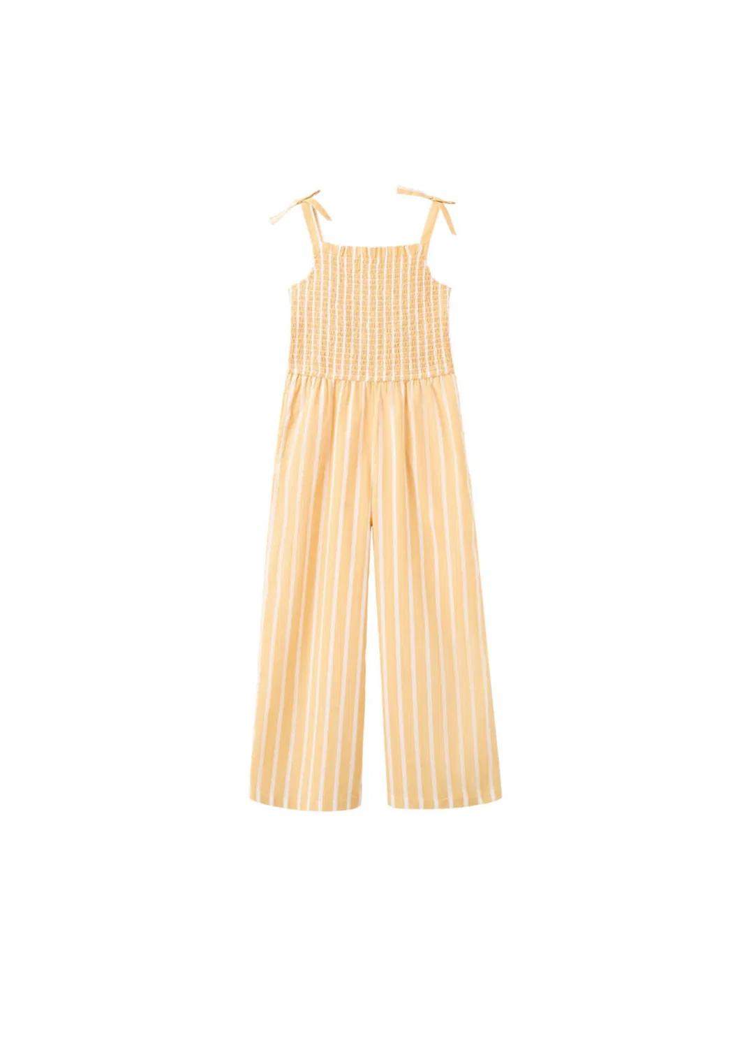 Детский комбинезон Mango Kids Санни желтого цвета