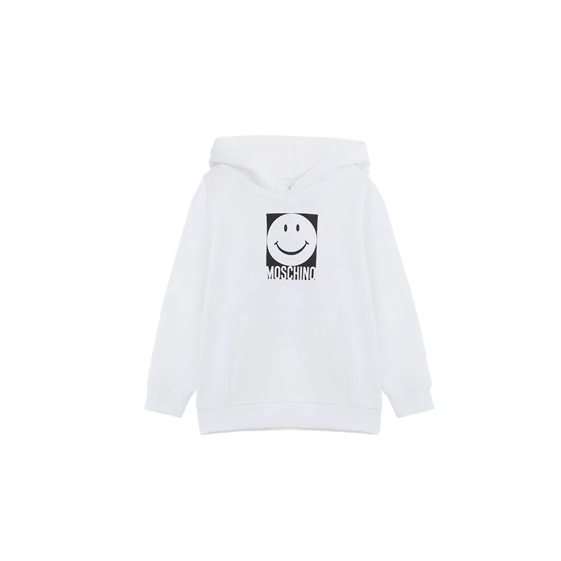Детский худи с капюшоном MOSCHINO, White