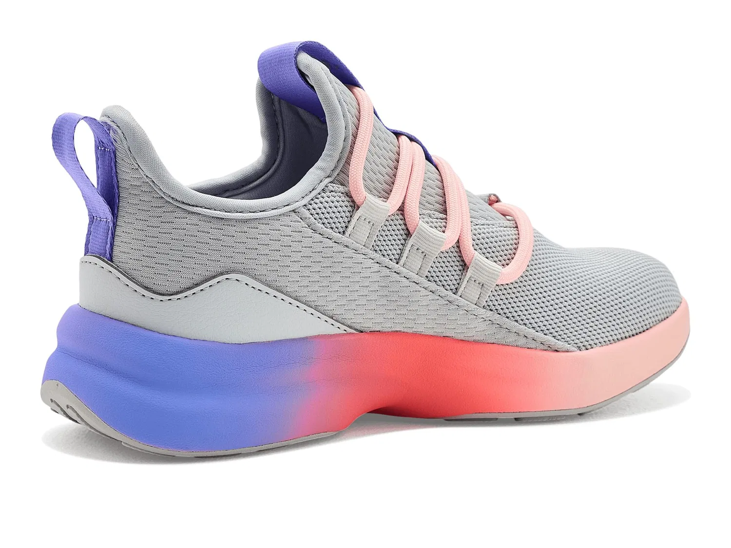 Кроссовки Lite Racer Adapt 8.0 (для маленьких и больших детей) Adidas Kids, Grey/Grey/Purple Rush — фото 4