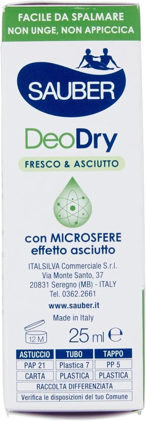 Дезодорант-гель DeoDry Beni Culinari, набор 6 шт. по 25 мл с брелоком — фото 3