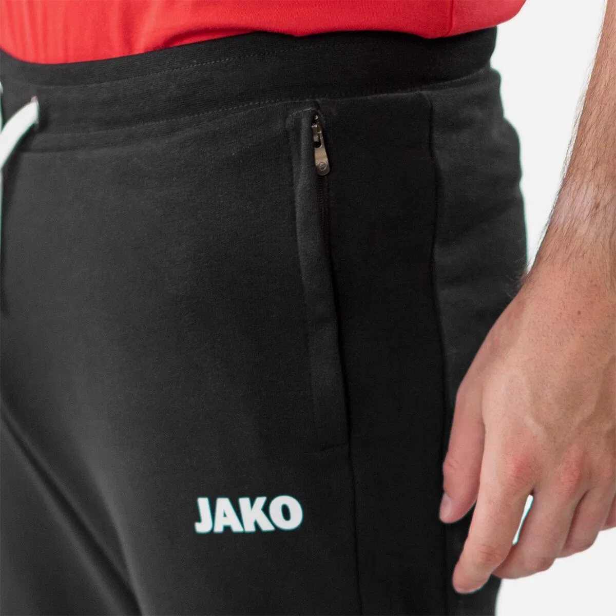 Детские спортивные штаны из футера Jako, Schwarz — фото 3