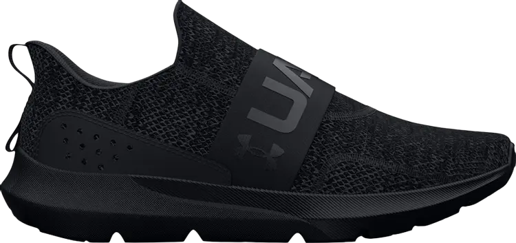 

Кроссовки Under Armour Wmns Surge 3 Slip Triple Black, черный