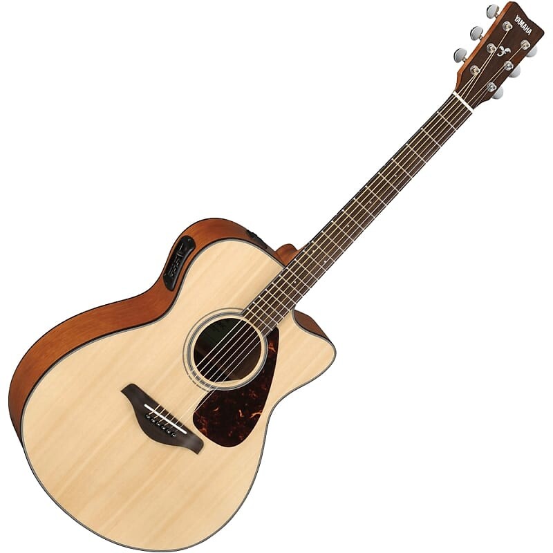 

Концертная акустическая/электрическая гитара Yamaha FSX800C — натуральная