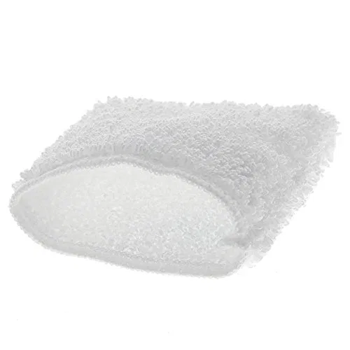 Скраб-перчатка для пальцев из микрофибры Kosmetex, 2 шт, 8x10 см, White