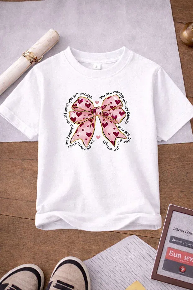 Детская футболка для девочек с принтом 3-шт Twins Tailors, Pink — фото 3
