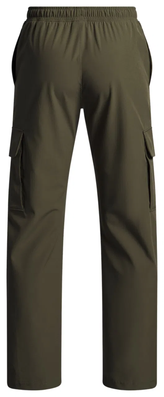 Брюки для мальчиков Icon Woven Under Armour, цвет White/Marine Od Green — фото 2