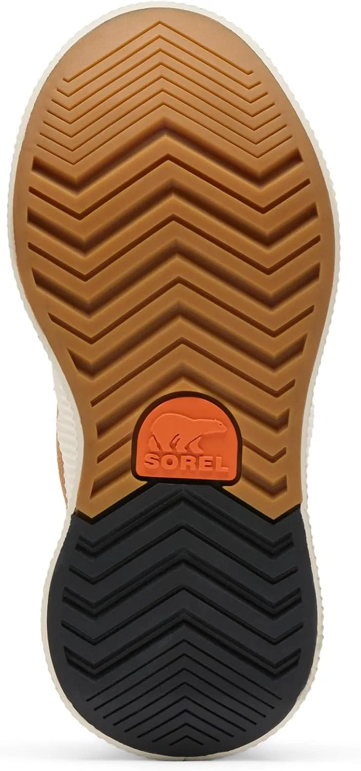 Детские ботинки для девочек SOREL Kids Out N About IV Classic WP, Taffy/Light Bisque — фото 4