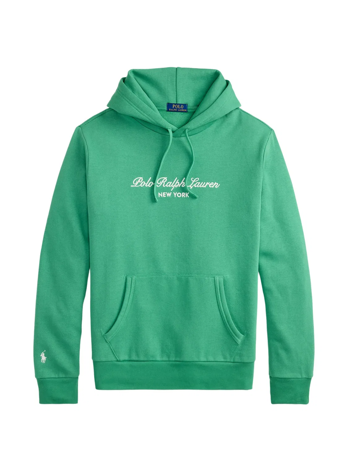 Худи с вышитым логотипом зеленое Polo Ralph Lauren, зеленый