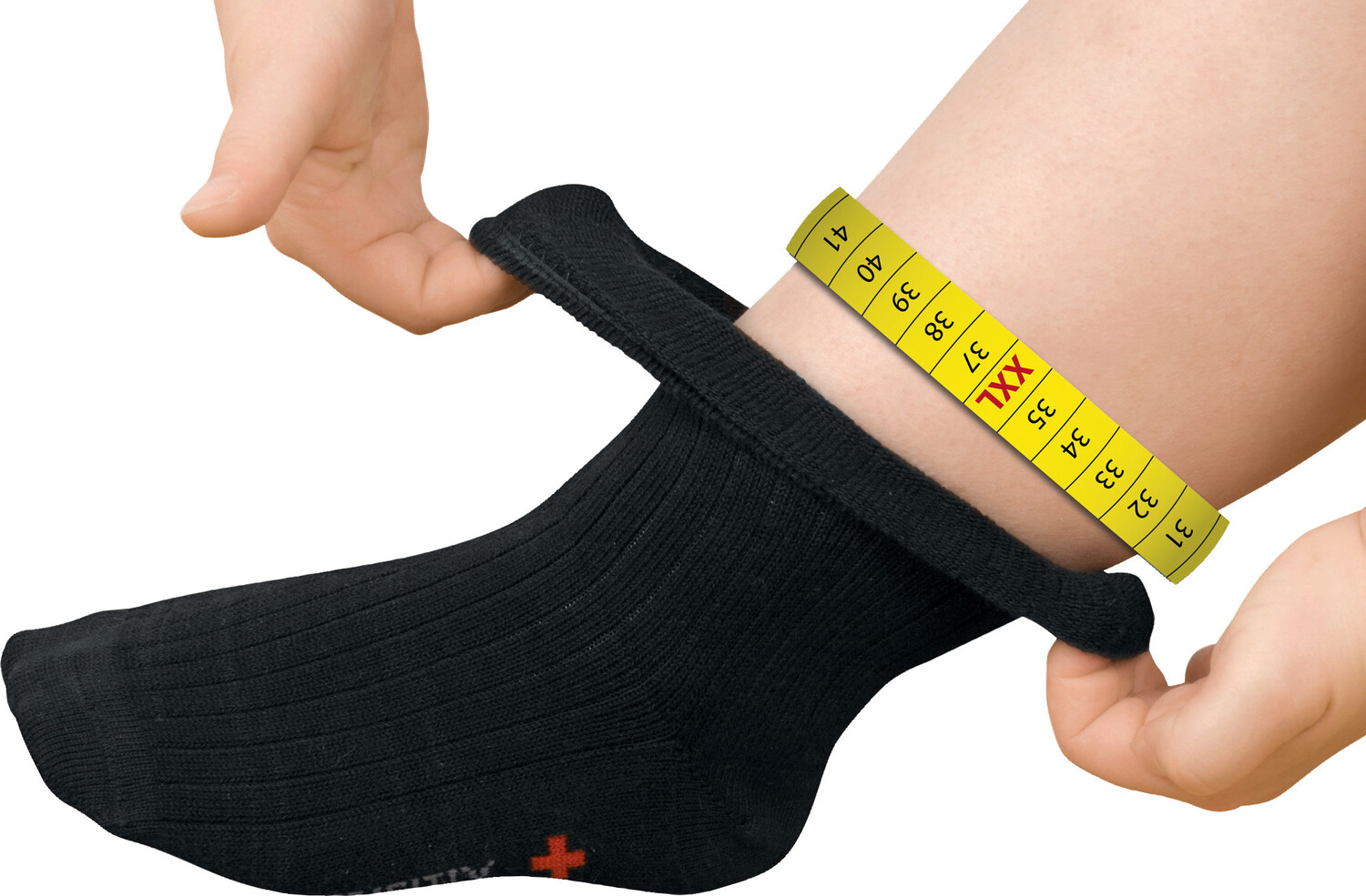 

Носки FußGut Unisex Big Sensitiv 1 шт, черный