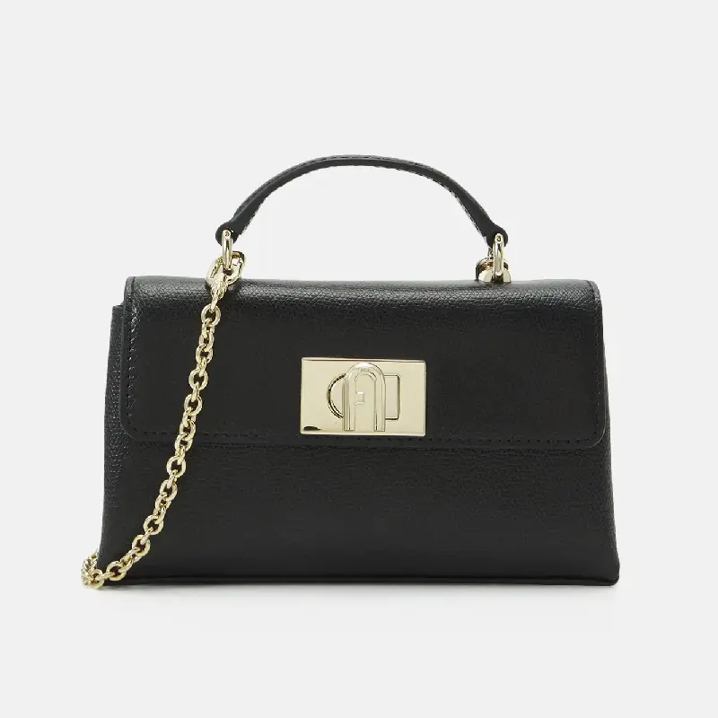 

Сумка Furla Mini Crossbody Top Handle, черный