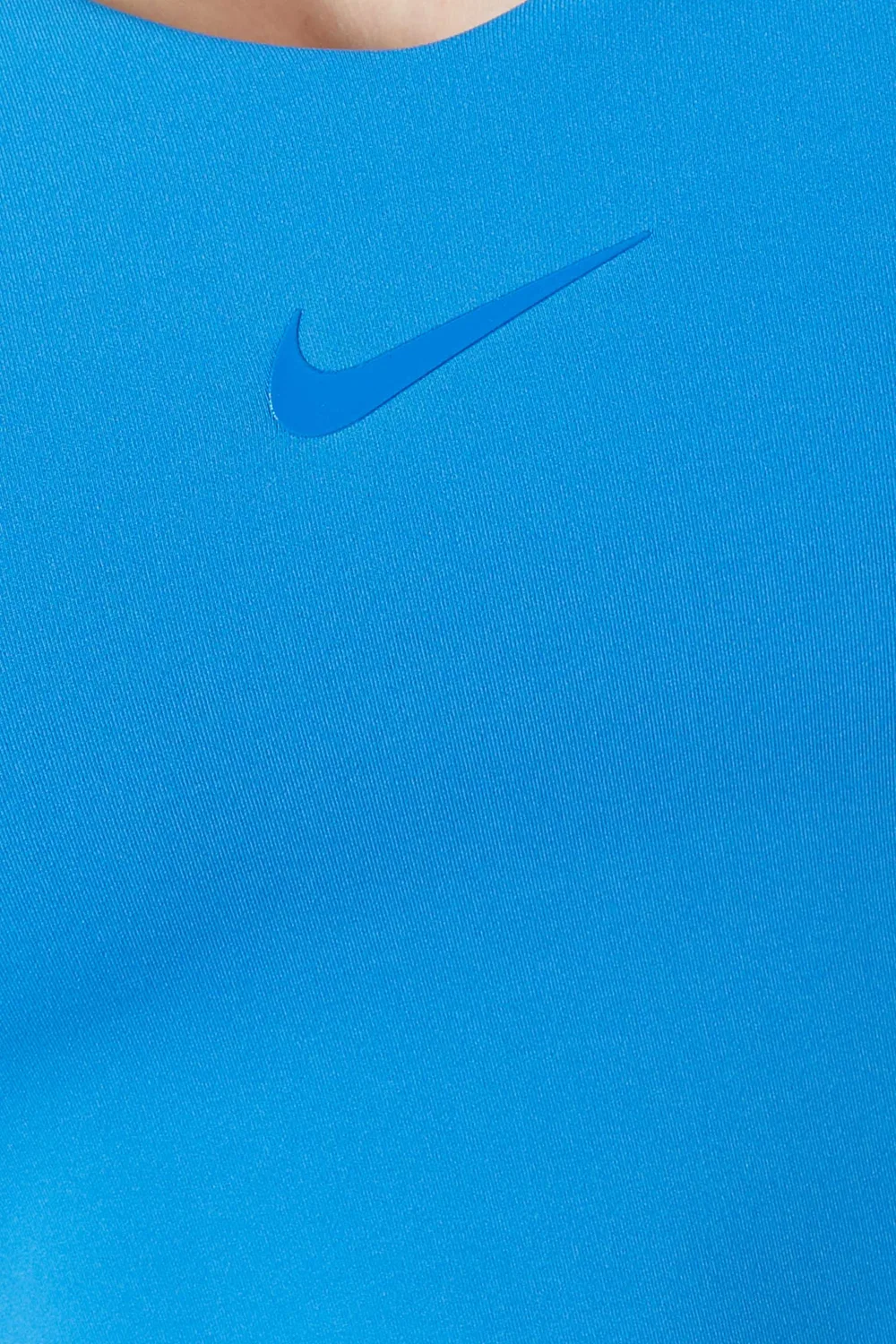 Топ спортивный с мягкой подкладкой Universa Nike, синий — фото 4