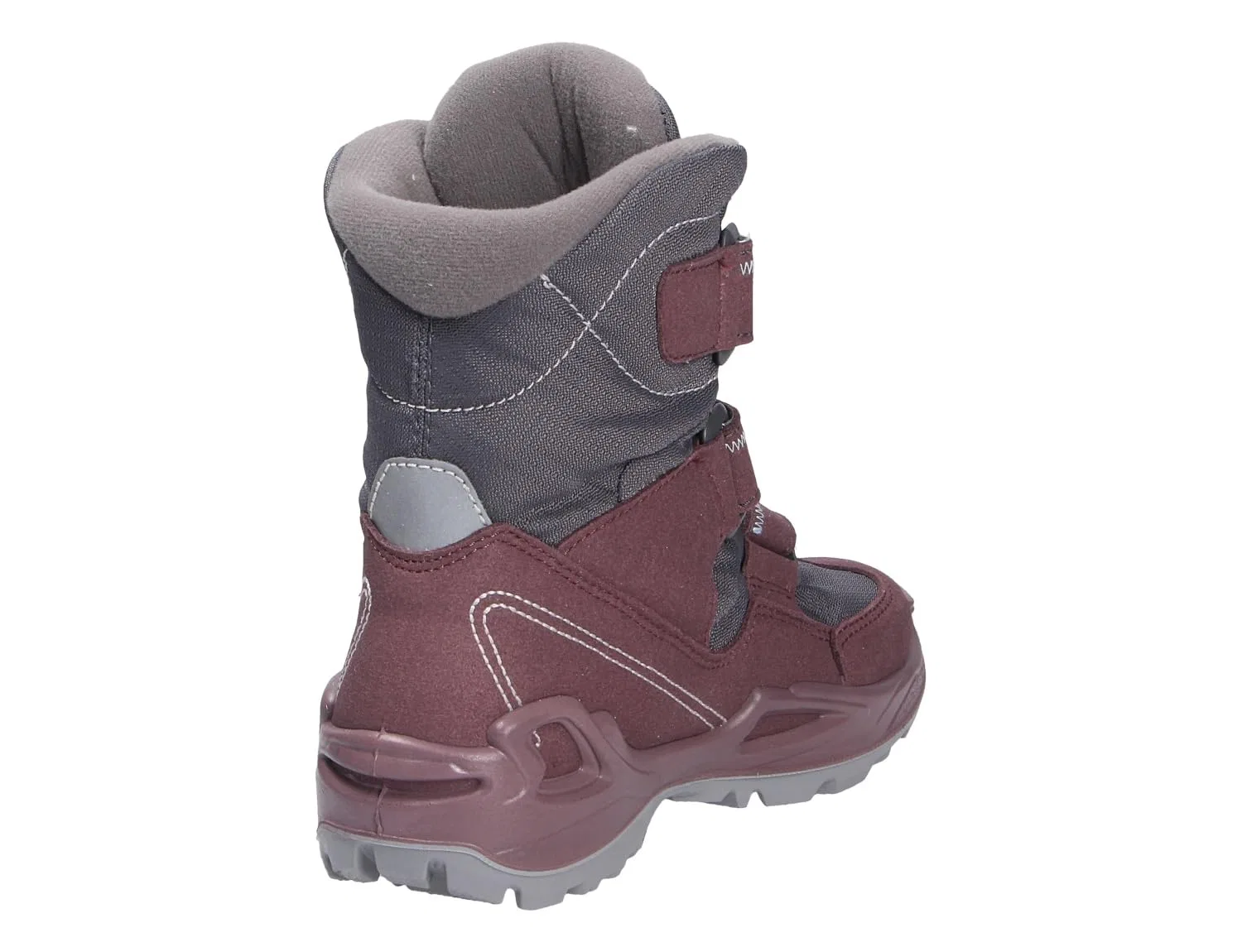 Детские ботинки для мальчиков водоотталкивающие Milo Gtx Hi LOWA, Anthracite Blue — фото 4