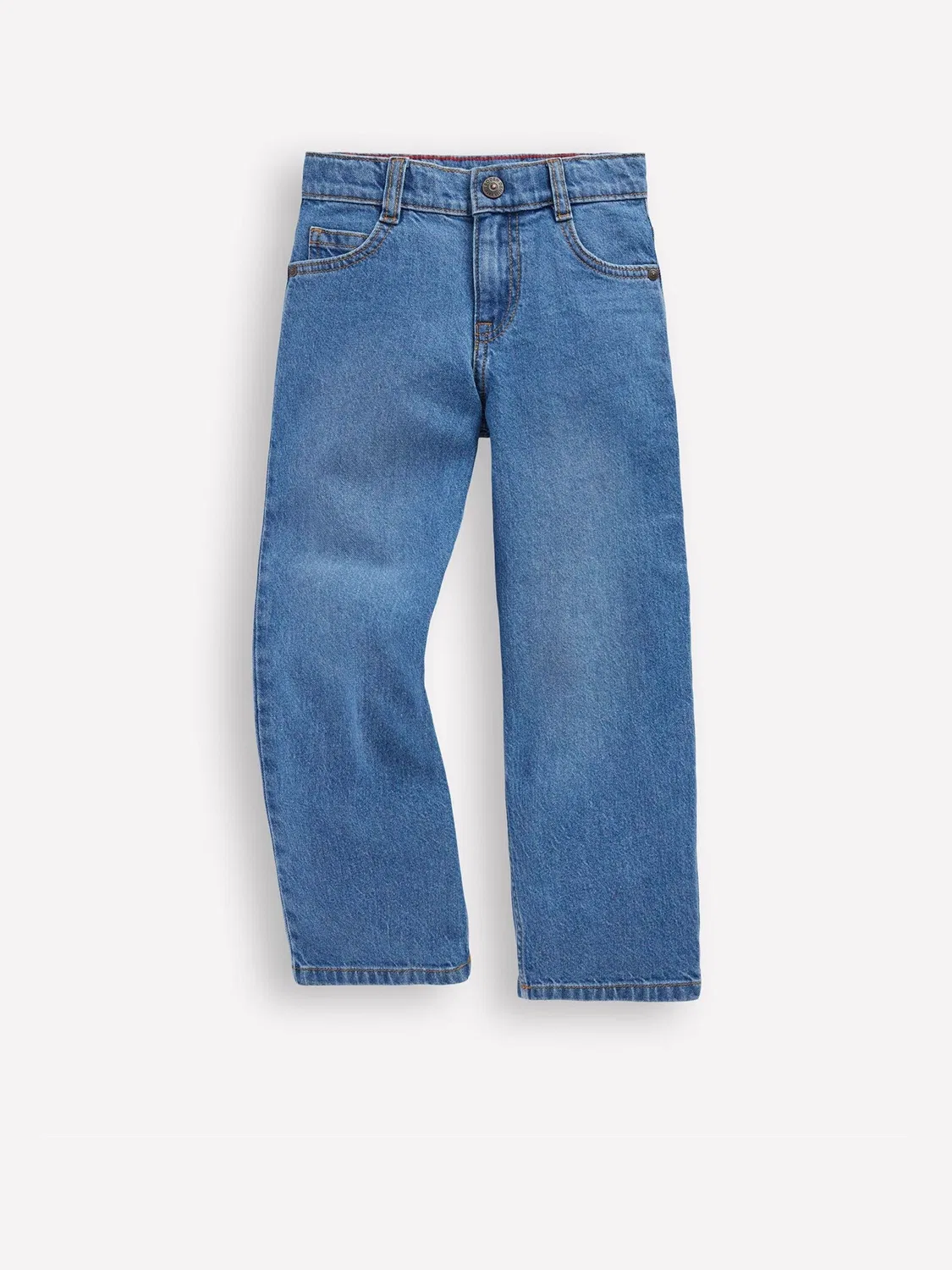 Джинсы расслабленного кроя Blue Relaxed Jeans Boden, синий