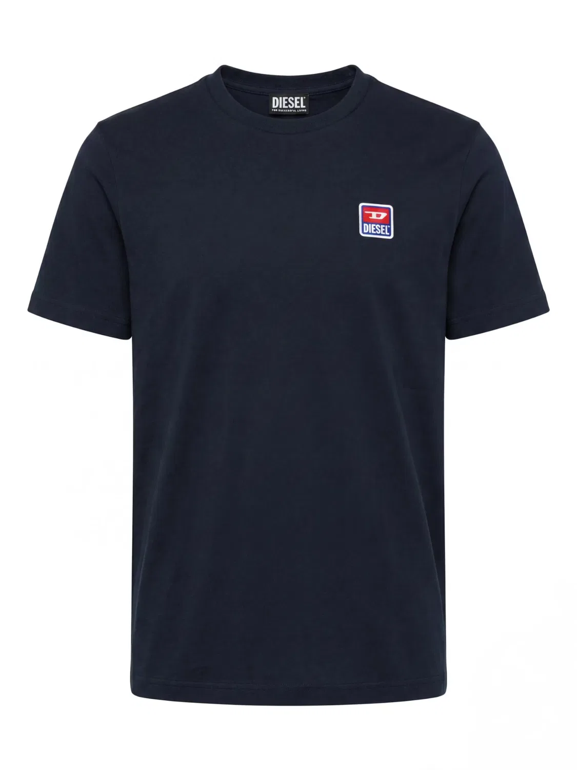 Футболка Diesel T-JUST 16 темно-синего цвета