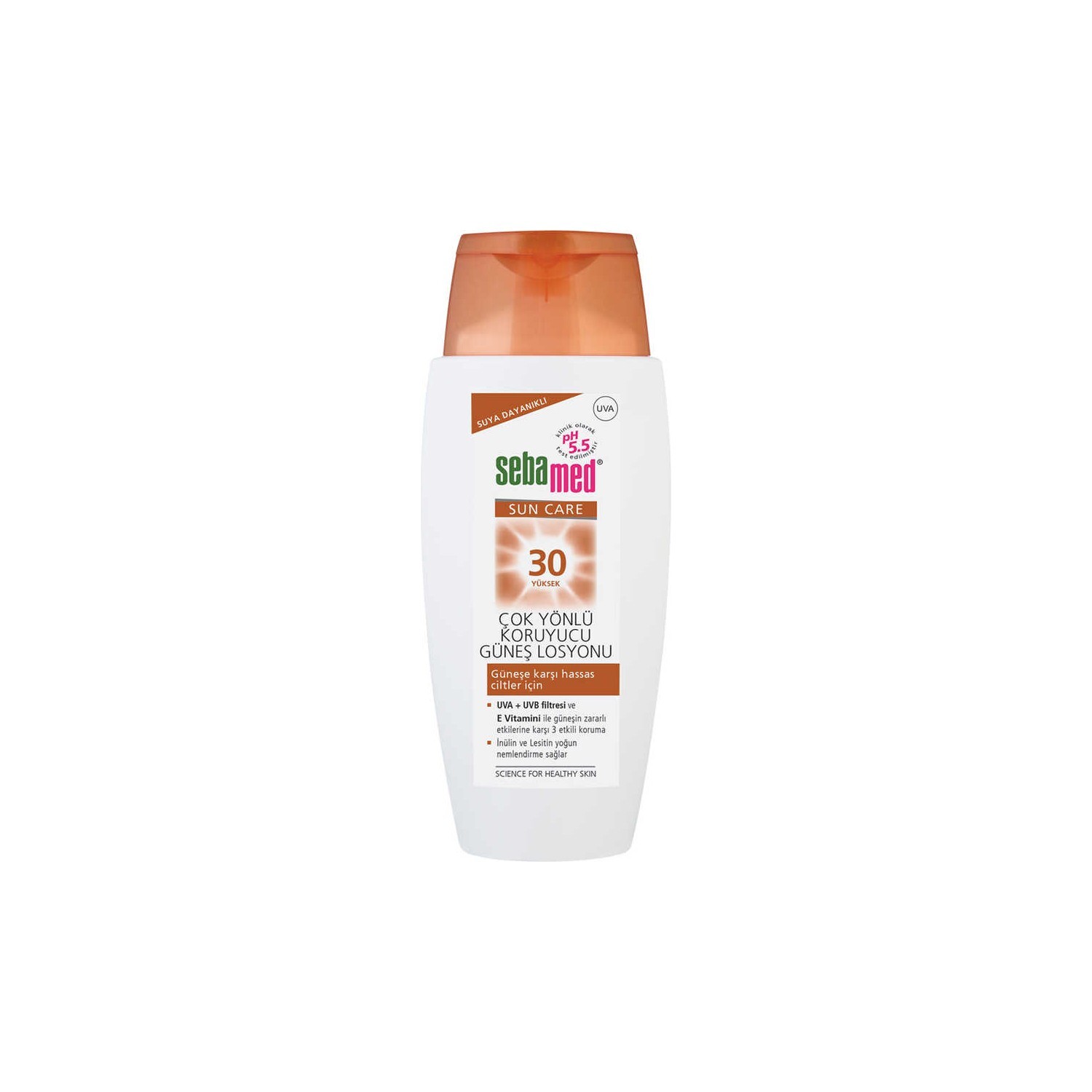 

Солнцезащитный крем и лосьон Sebamed